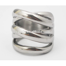 Unique Design 316L Edelstahl Damen Herren Ring